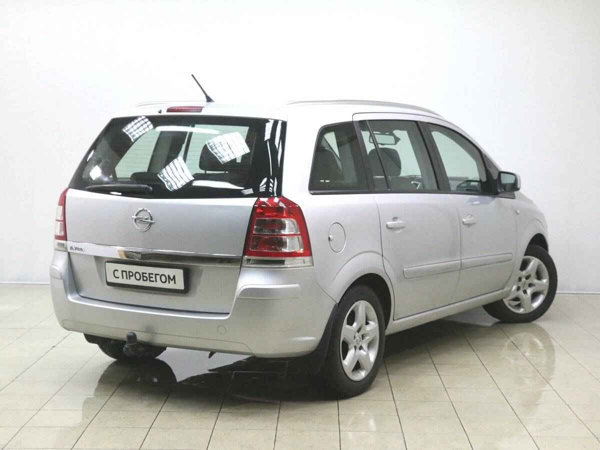 Opel Zafira, B Рестайлинг