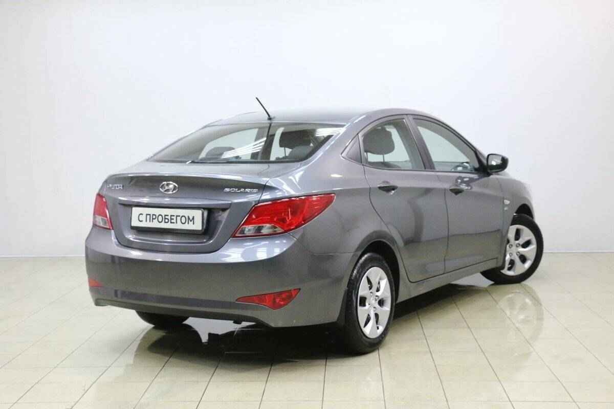 Hyundai Solaris, I Рестайлинг